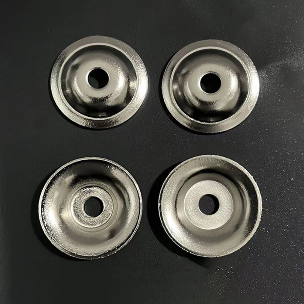 Furniture Hardware With Backplate - 10 팩 실버 캐비닛 손잡이 백플레이트