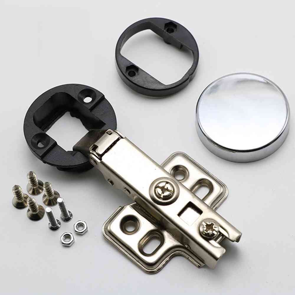 Furniture And Hardware Supplies - 2PCS 인테리어 커넥터 하드웨어 캐비닛 힌지