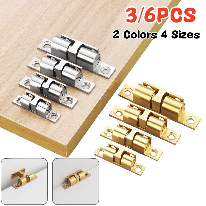 Furniture Hardware Lock - 3/6pcs 캐비닛 옷장 도어 볼 캐치,