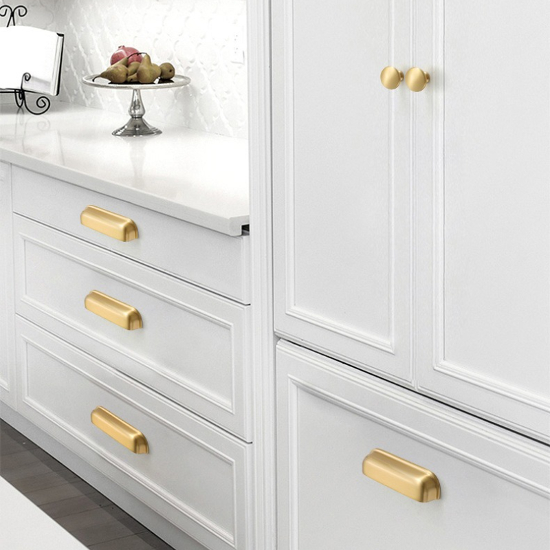 Furniture And Kitchen Hardware Fitting - 유럽산 고급 황동 가구 손잡이, 서랍용