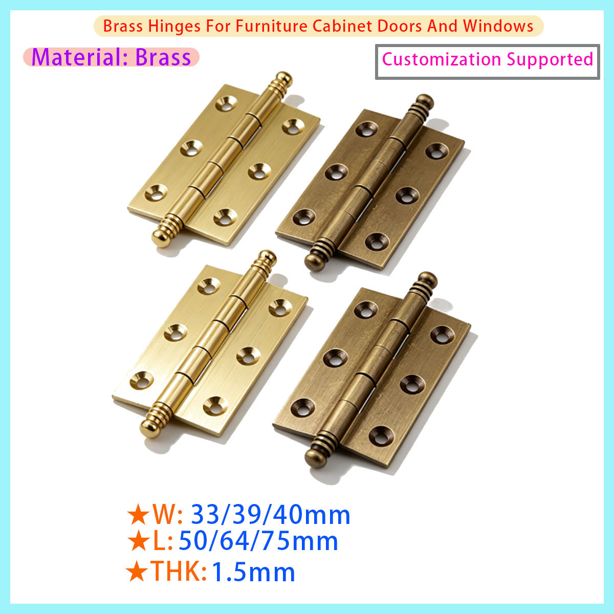 Used Furniture Hardware - 문, 나무 상자, 가구 하드웨어에 사용됨,