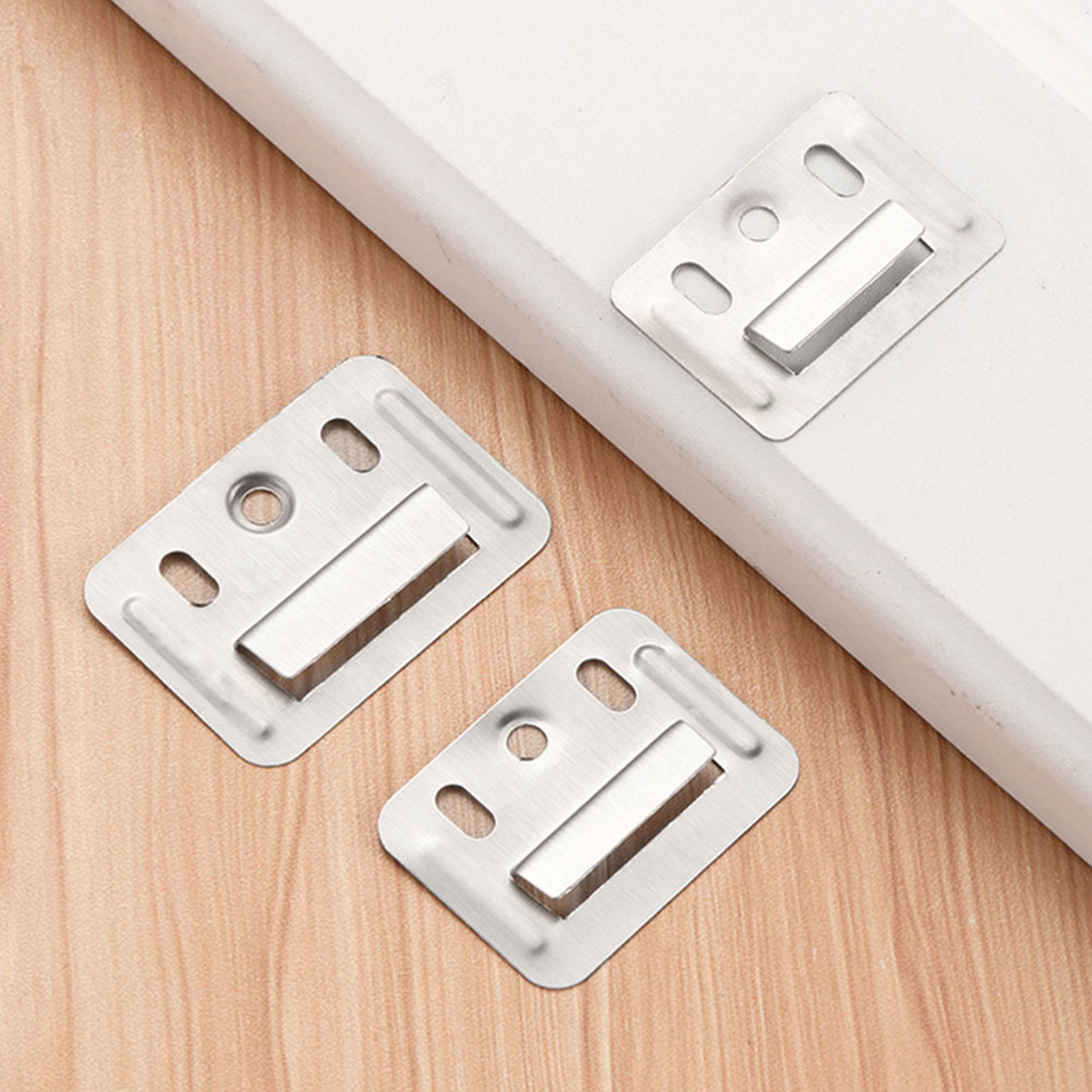 Furniture And Hardware Supplies - 100pcs 스테인레스 스틸 벽 패널 설치