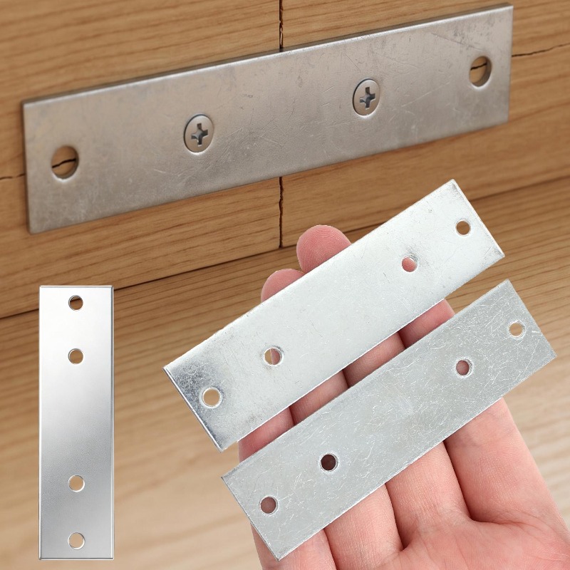 Furniture And Hardware Supplies - 6/1PCS 헤비 듀티 스트레이트 브레이스 브래킷