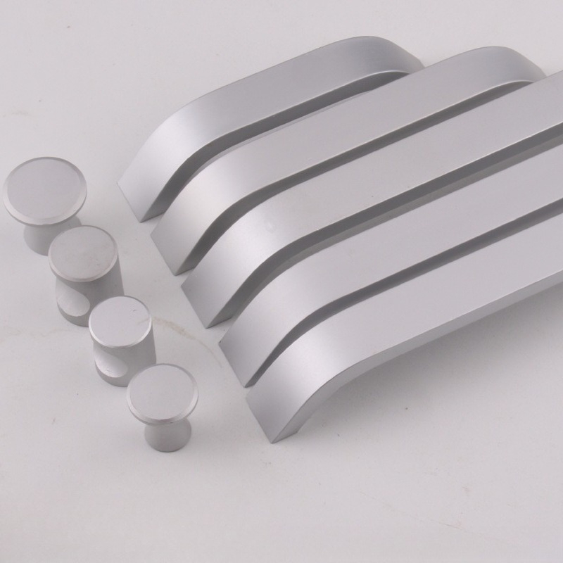Furniture And Kitchen Hardware Fitting - 알루미늄 합금 가구 손잡이 실버 손잡이
