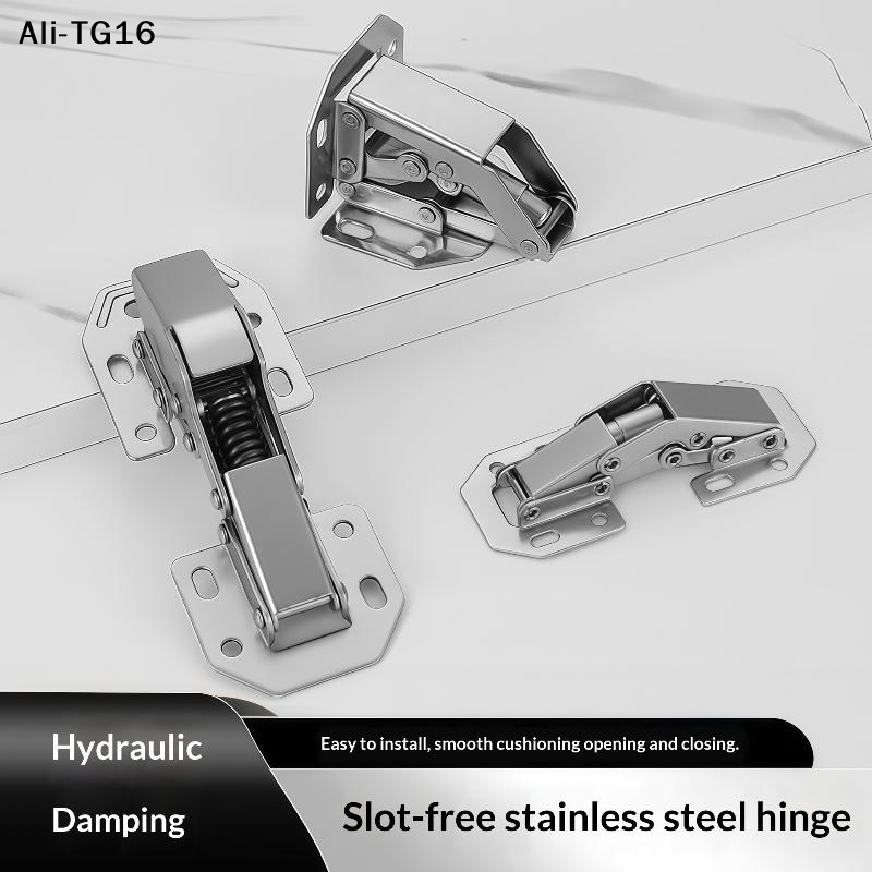 Furniture And Hardware Supplies - 【AY】2개 스테인레스 숨김형 주방 캐비닛 경첩
