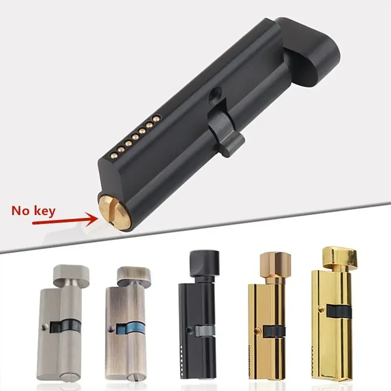 Furniture Hardware Lock - 실내 단단한 나무 문 황동 열쇠가없는