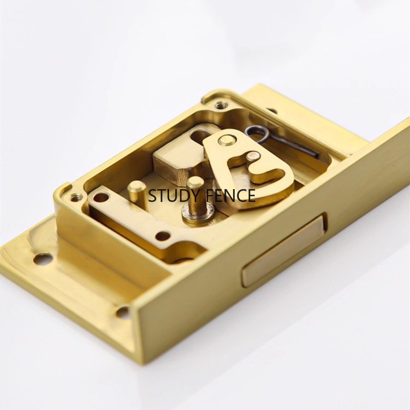 Furniture Hardware Lock - 1개 앤티크 메탈 서랍 잠금장치 와인