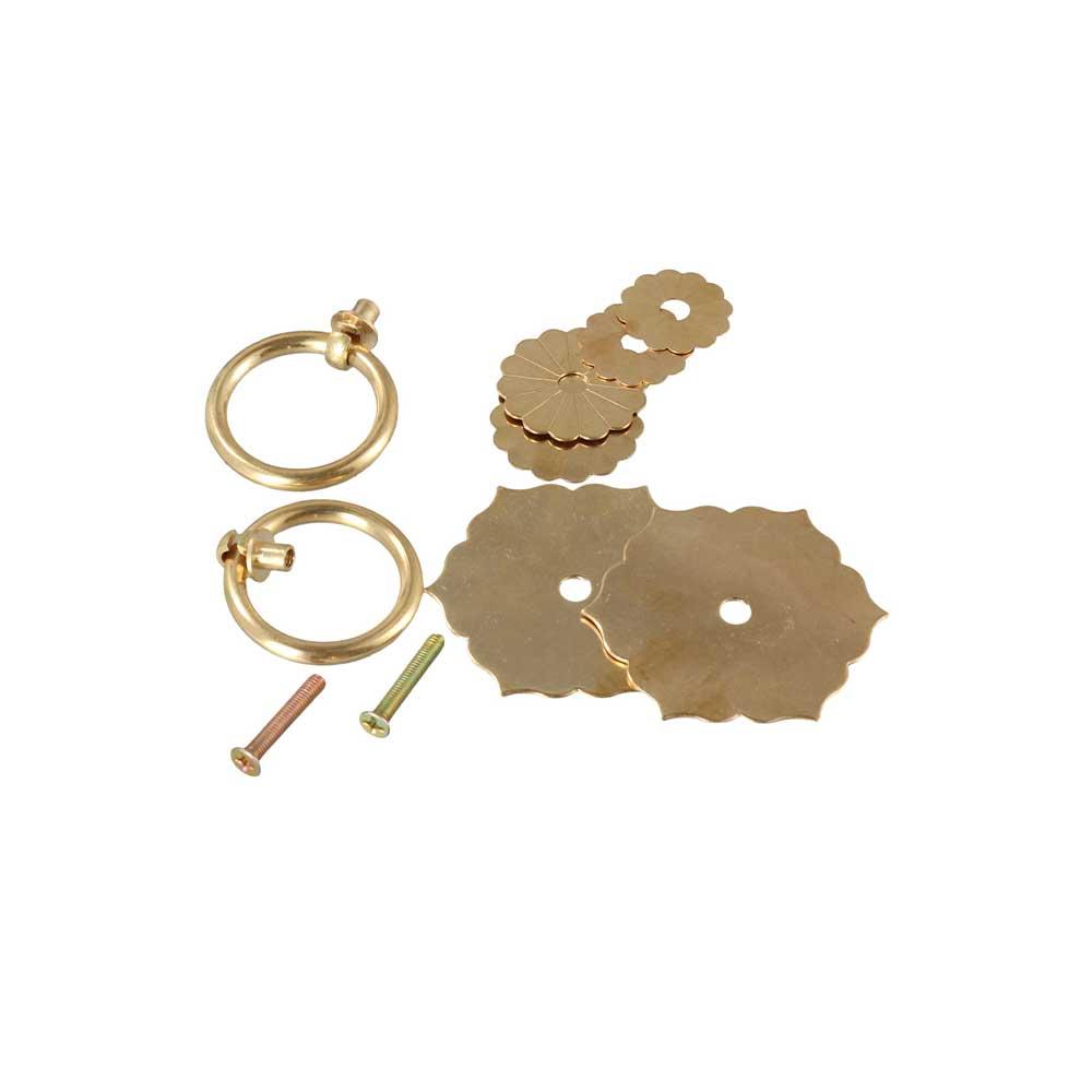 Furniture Hardware With Backplate - 백플레이트 드레서 도어 서랍 주방 하드웨어