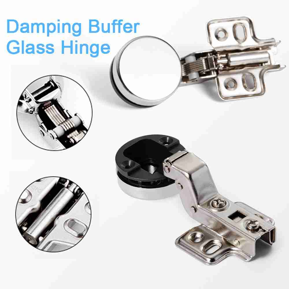 Furniture And Hardware Supplies - 2PCS 인테리어 커넥터 하드웨어 유리 도어