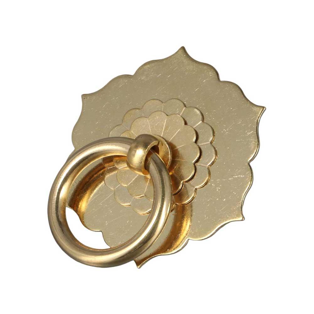 Furniture Hardware With Backplate - 백 플레이트 청동 황동 하드웨어 손잡이