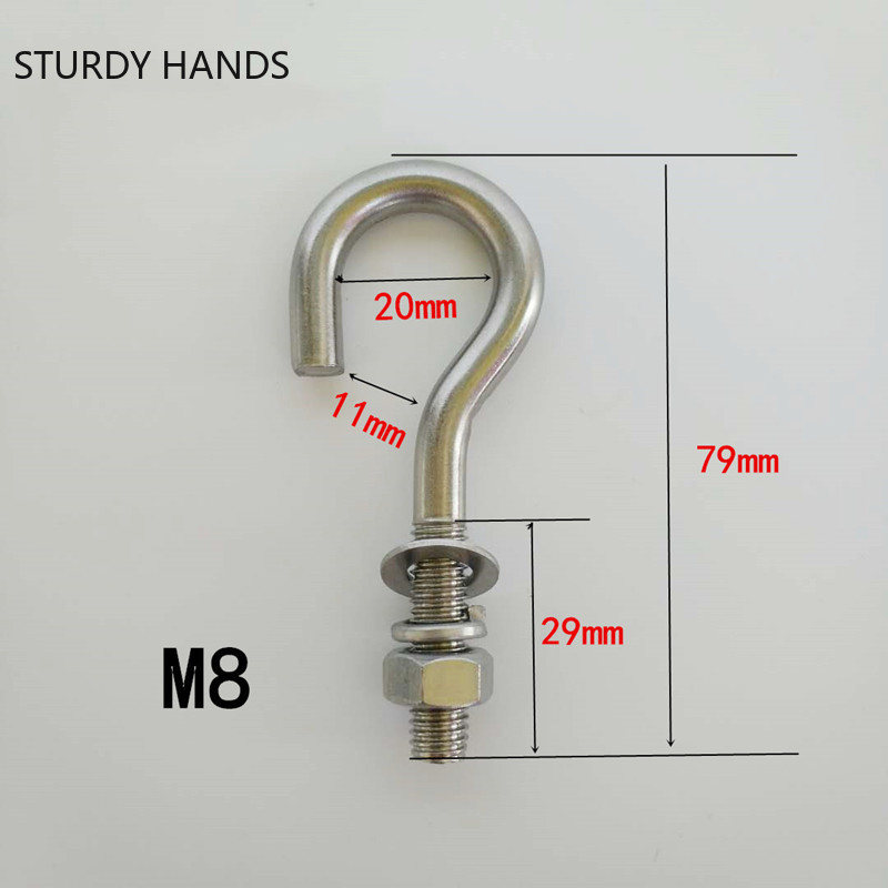 2pcs 스테인레스 스틸 교수형 후크 홈 폭발 펜던트  - Furniture And Hardware Supplies 리뷰 및 가격