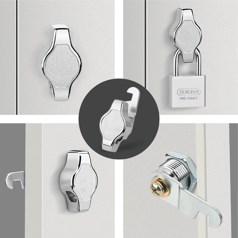캐비닛 도어 자물쇠 열쇠가 없는 기계식 캠 잠금 장치  - Furniture Hardware Lock 리뷰 및 가격