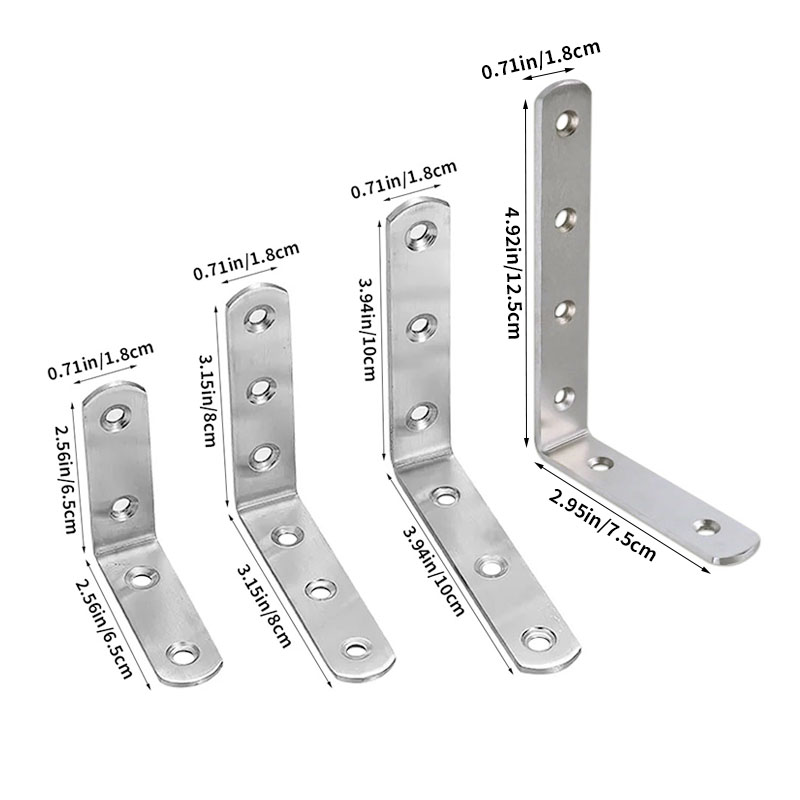 4개의 직각 브래킷, L자형 코너 코드 패스너, 가구  - Used Furniture Hardware 리뷰 및 가격
