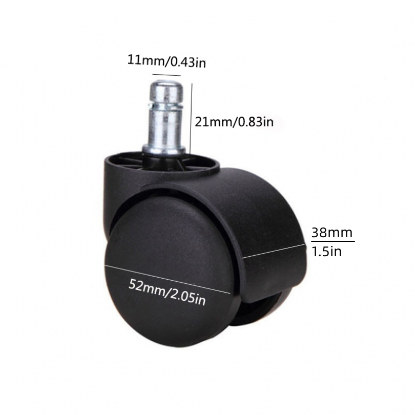 의자 바퀴 가구 캐스터, 11mm 나사 회전 캐스터 바 - Office Furniture Hardware 리뷰 및 가격