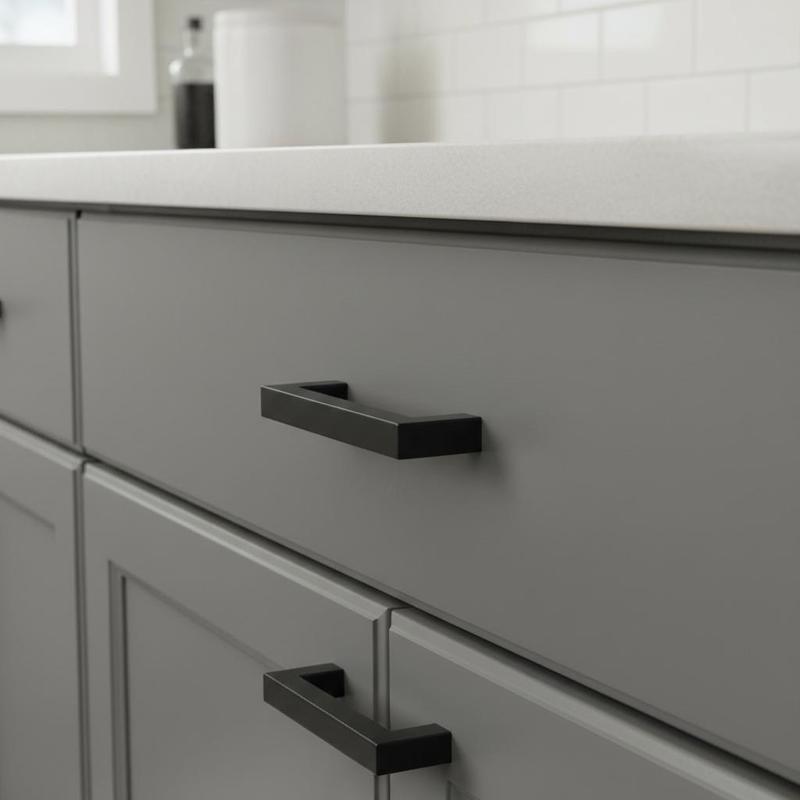슬림 사각형 서랍 손잡이 3.86인치/96mm 중앙 간 - Furniture And Kitchen Hardware Fitting 리뷰 및 가격
