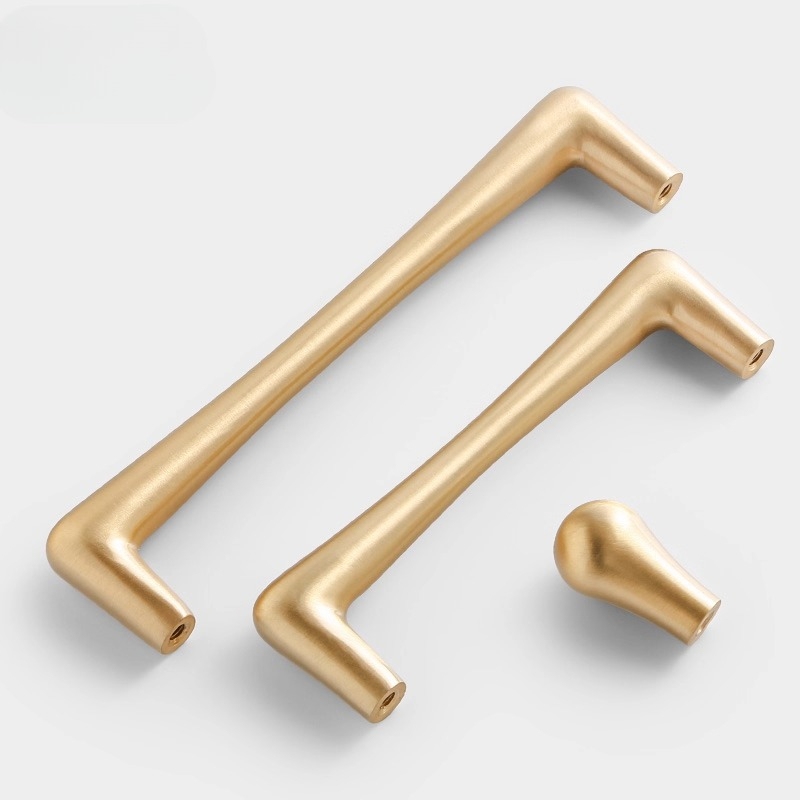 노르딕 황동 가구 손잡이 옷장 및 서랍장용 금색 손잡이 - Furniture And Kitchen Hardware Fitting 리뷰 및 가격