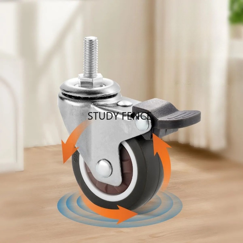 4개의 M6 나사 캐스터 1/1.25/1.5/2인치 가 - Office Furniture Hardware 리뷰 및 가격
