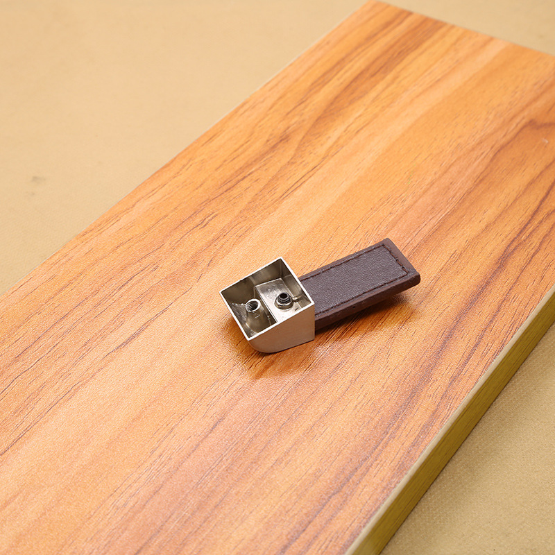 현대적인 고급 가죽 손잡이 손잡이형 손잡이 가구 캐비닛 - Office Furniture Hardware 리뷰 및 가격