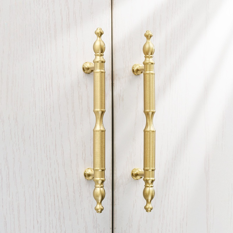 유럽 ​​단단한 황동 가구 핸들 옷장 및 서랍에 대 한 - Furniture And Kitchen Hardware Fitting 리뷰 및 가격