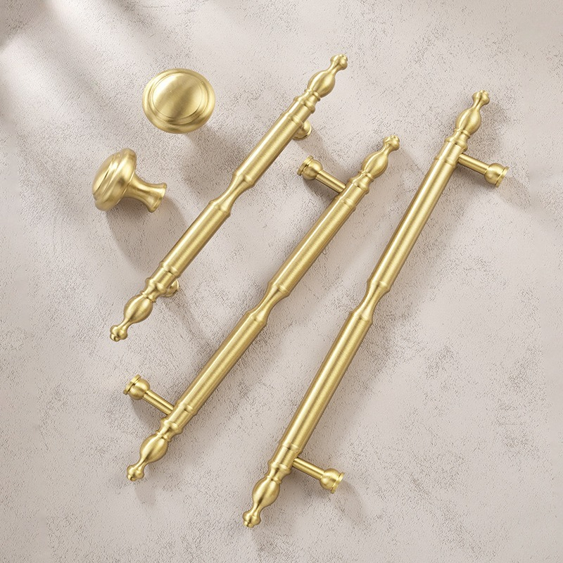 유럽 ​​단단한 황동 가구 핸들 옷장 및 서랍에 대 한 - Furniture And Kitchen Hardware Fitting 리뷰 및 가격