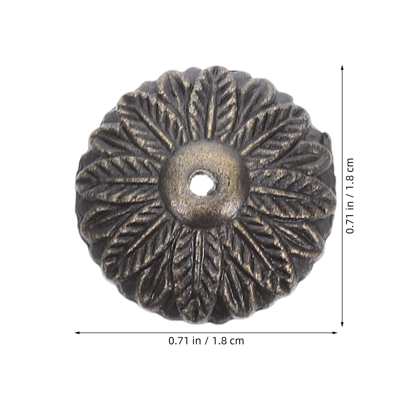 50개 빈티지 나뭇잎 모양 백플레이트 와셔 가구 하드웨 - Furniture Hardware With Backplate 리뷰 및 가격