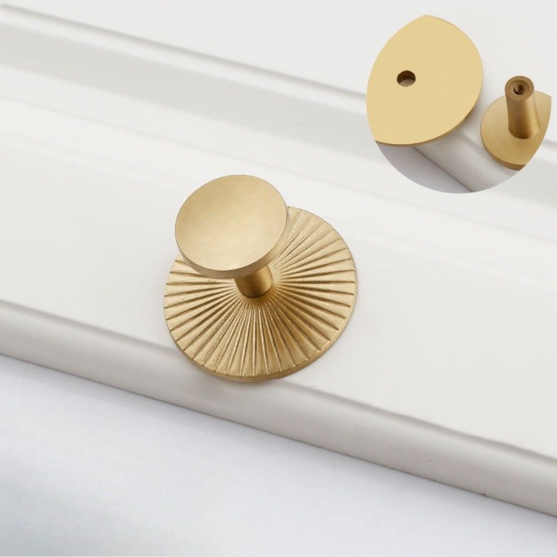 캐비닛 및 서랍용 솔리드 브래스 핸들 싱글 홀 노브 백 - Furniture Hardware With Backplate 리뷰 및 가격