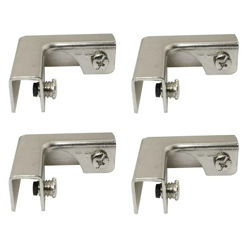 4Pcs L 유형 유리 고정 클립 6-10Mm 가구 하 - Furniture Hardware Types 리뷰 및 가격