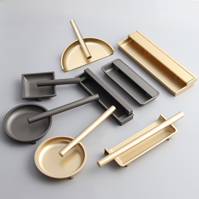 매립형 숨겨진 래치 아연 합금 고급 배터리 타입 풀 핸 - Furniture Hardware Types 리뷰 및 가격