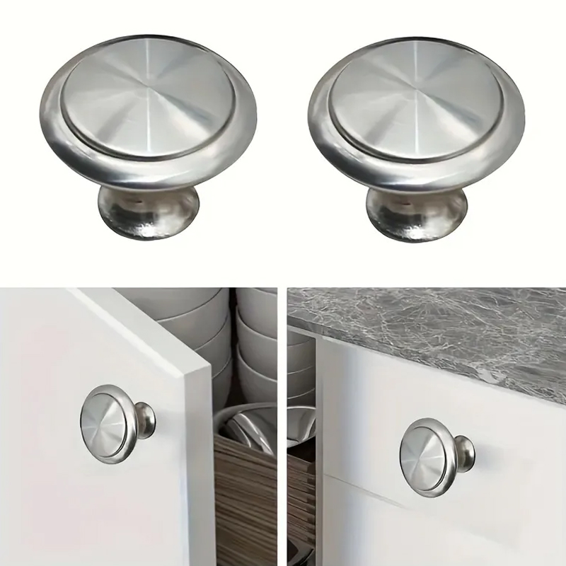 5/12개 서랍 손잡이, 가정용 원형 캐비닛 도어 손잡 - Used Furniture Hardware 리뷰 및 가격