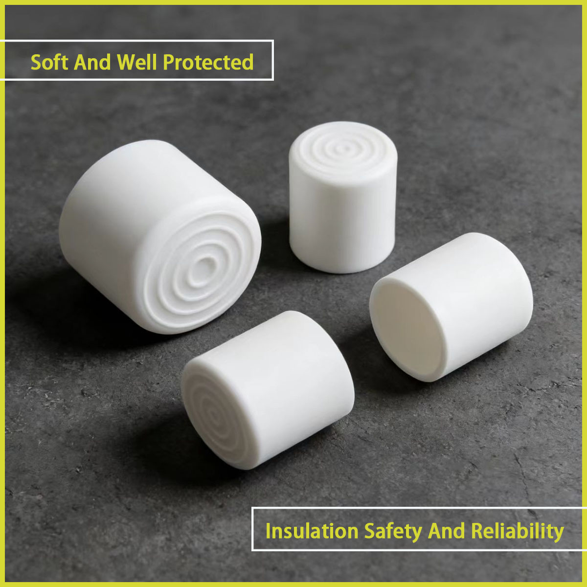 직경 10-50mm의 흰색 PVC 부드러운 고무 보호  - Used Furniture Hardware 리뷰 및 가격