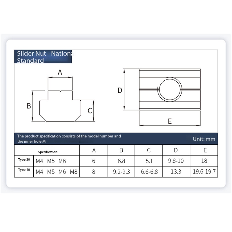 2Pcs 304 스테인레스 스틸 T 슬라이더 너트 볼  - Furniture Hardware Types 리뷰 및 가격