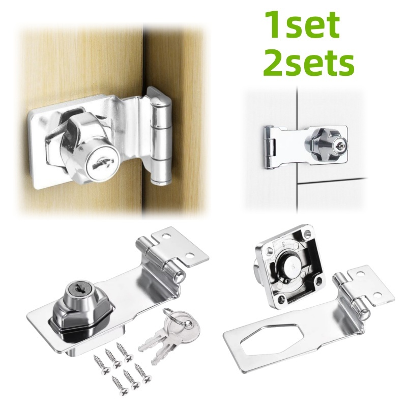 1/2세트 손잡이 스타일 가구 안전 잠금 장치, 캐비닛 - Furniture Hardware Lock 리뷰 및 가격