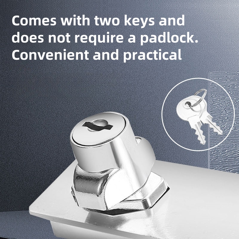 1/2세트 손잡이 스타일 가구 안전 잠금 장치, 캐비닛 - Furniture Hardware Lock 리뷰 및 가격