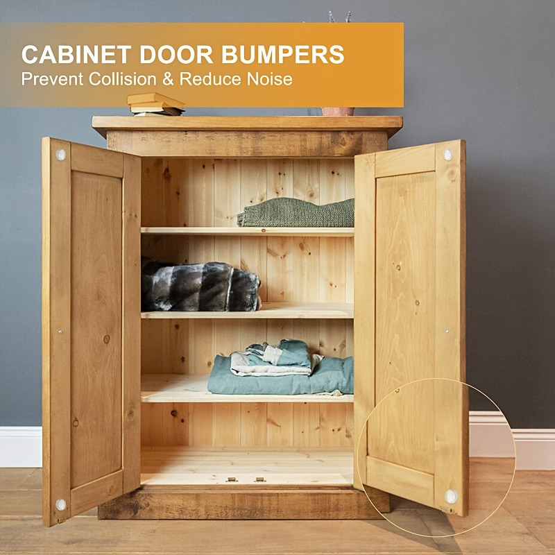 50개/세트 자체 접착식 도어 스톱 충돌 방지 패드는  - Used Furniture Hardware 리뷰 및 가격
