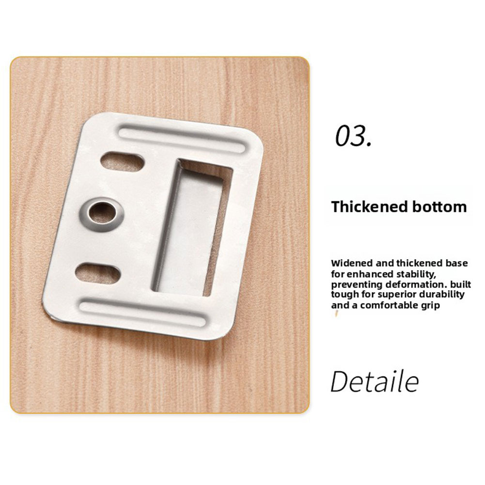 100pcs 스테인레스 스틸 벽 패널 설치 클립 헤비  - Furniture And Hardware Supplies 리뷰 및 가격