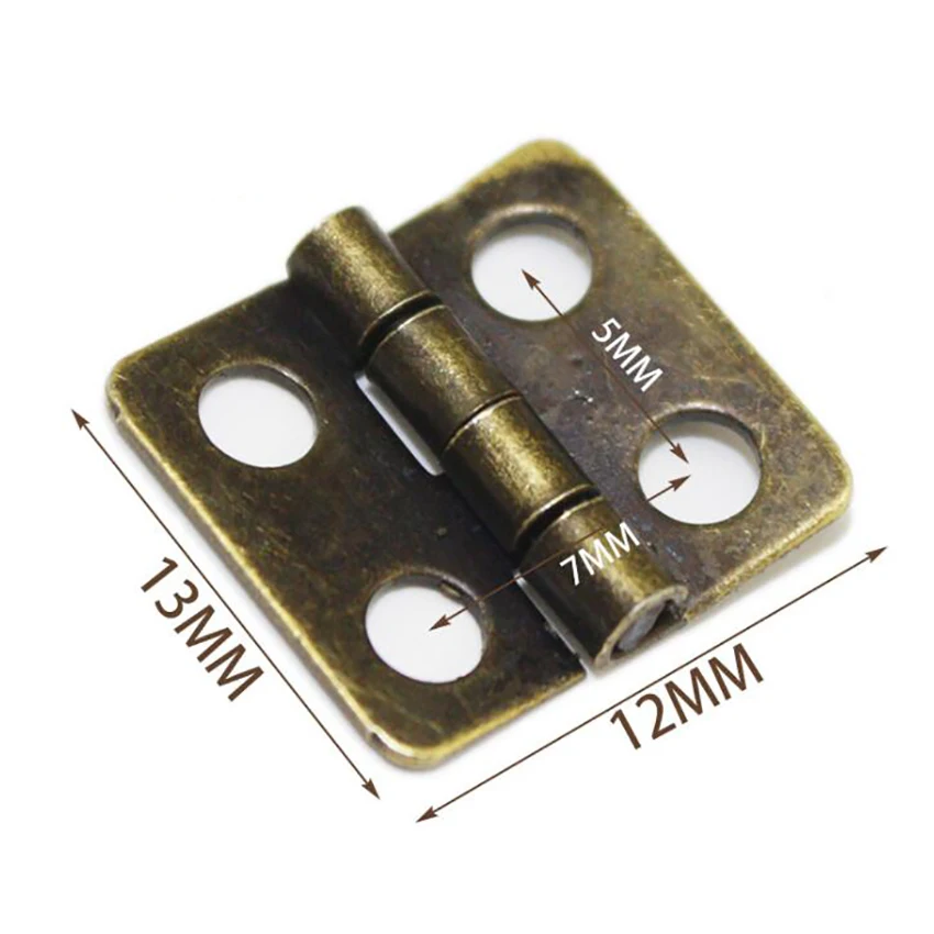 20 개/몫 철 경첩 하드웨어 13x12mm 180 학 - Furniture Rotating Hardware 리뷰 및 가격