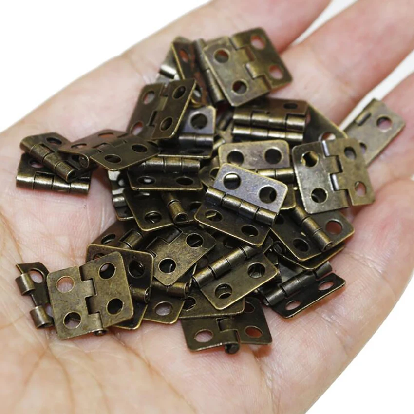 20 개/몫 철 경첩 하드웨어 13x12mm 180 학 - Furniture Rotating Hardware 리뷰 및 가격