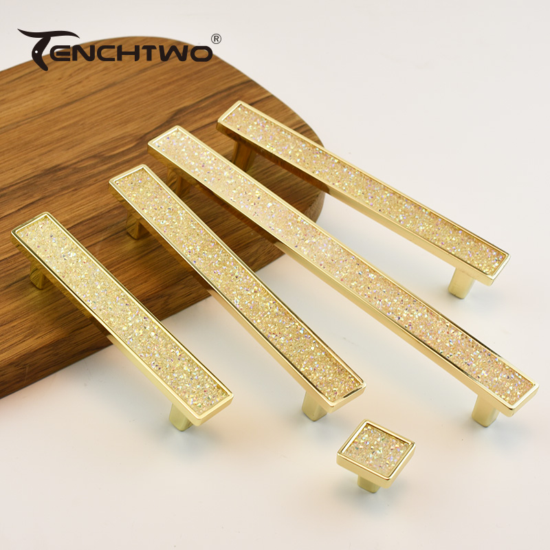 골드 크리스탈 다이아몬드 가구 손잡이 문 옷장 주방 보 - Furniture And Kitchen Hardware Fitting 리뷰 및 가격