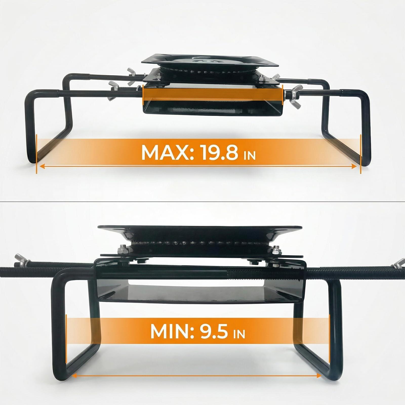 보트 시트 회전 베이스 마운트 견고한 교체 부품 검정색 - Furniture And Hardware Supplies 리뷰 및 가격