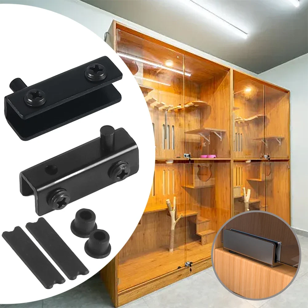 2Pcs 유리 피벗 힌지 회전 축 스테인레스 스틸 와인 - Furniture Rotating Hardware 리뷰 및 가격