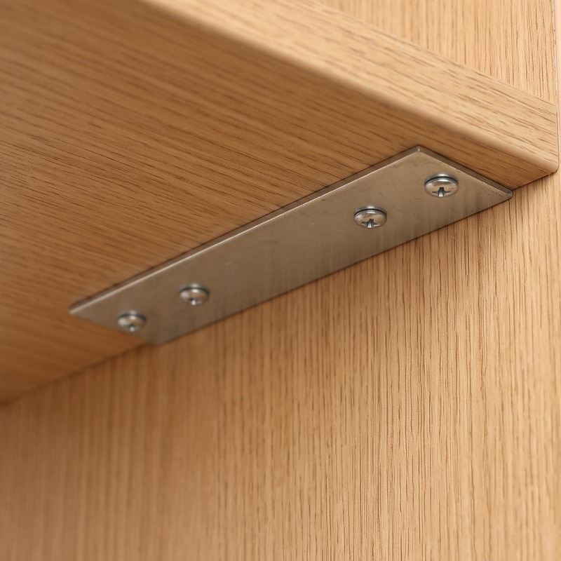 6/1PCS 헤비 듀티 스트레이트 브레이스 브래킷 금속 - Furniture And Hardware Supplies 리뷰 및 가격