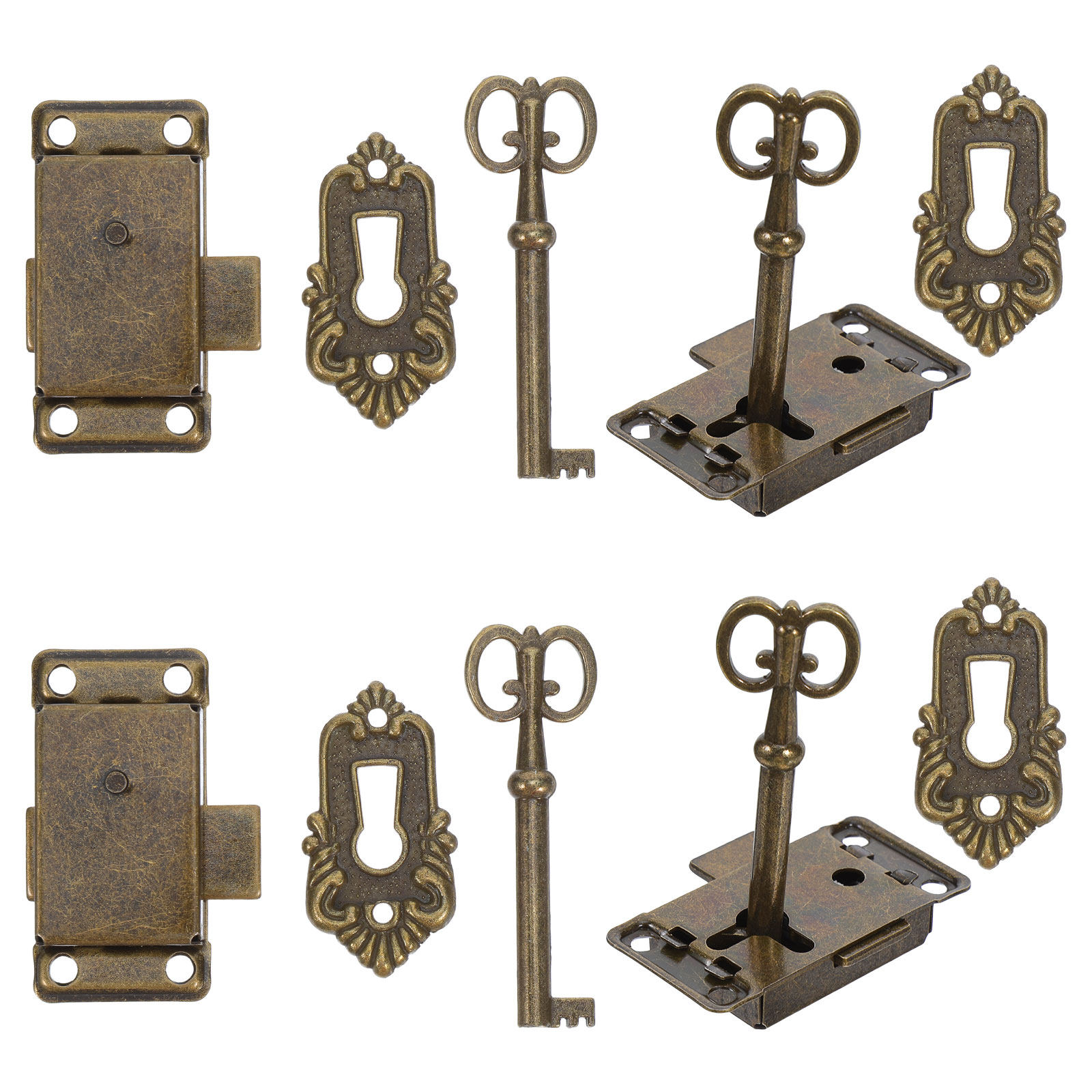 4세트 가구 캐비닛 잠금장치 철제 레트로 빈티지 찬장  - Furniture Hardware Lock 리뷰 및 가격