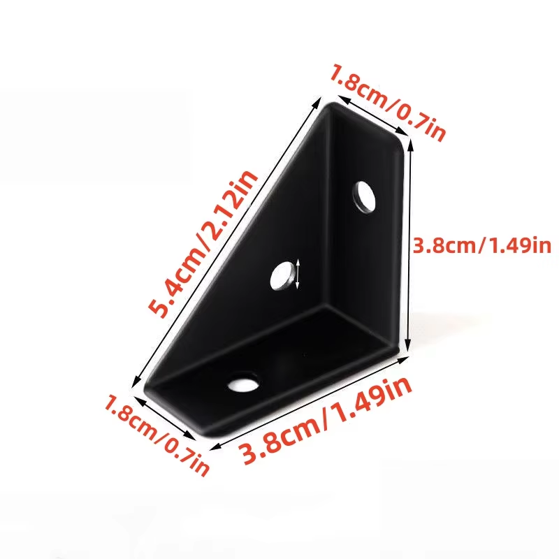 4개 브래킷 코너 코드 직각 삼각형, 강화된 가구, 캐 - Used Furniture Hardware 리뷰 및 가격