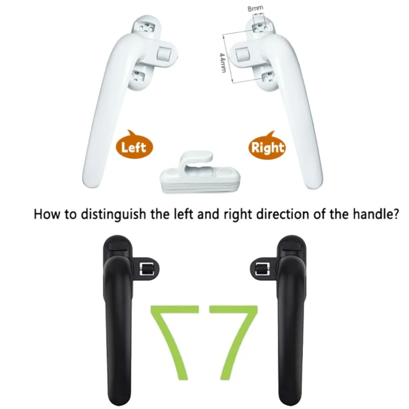 유니버설 케이스먼트 창문 손잡이 도어 핸들 버클이 있는 - Furniture Hardware Lock 리뷰 및 가격
