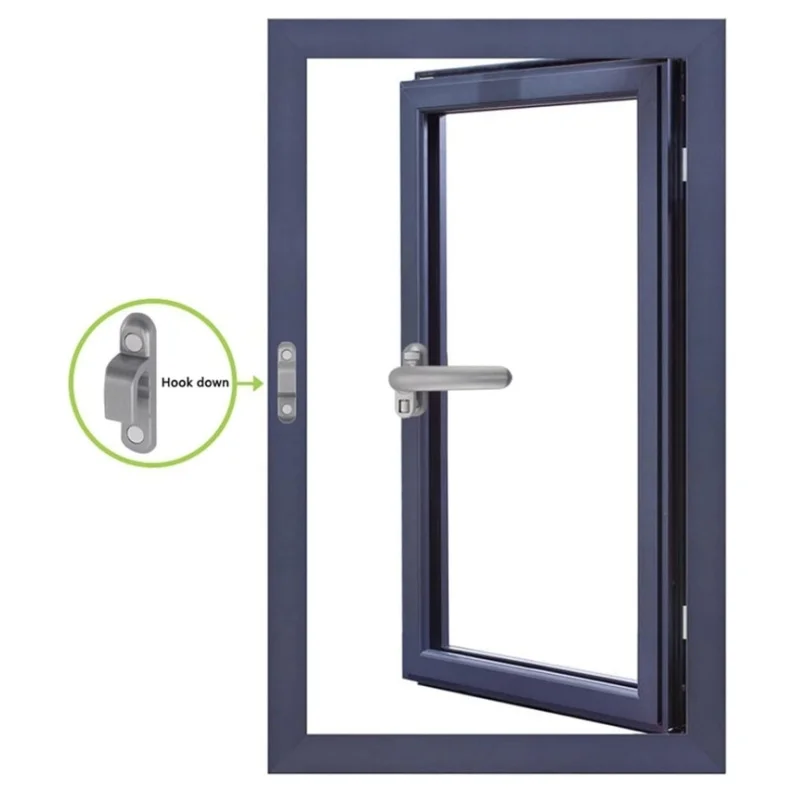 유니버설 케이스먼트 창문 손잡이 도어 핸들 버클이 있는 - Furniture Hardware Lock 리뷰 및 가격