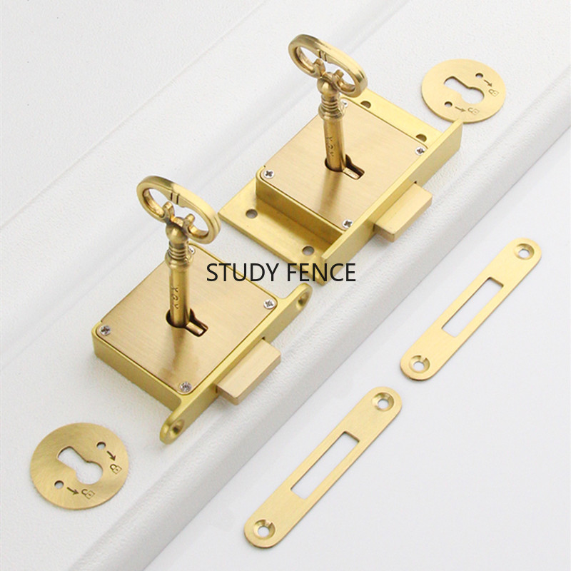 1개 앤티크 메탈 서랍 잠금장치 와인 캐비닛 도어 잠금 - Furniture Hardware Lock 리뷰 및 가격