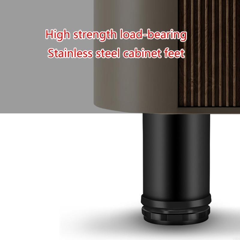 4개 스테인레스 스틸 가구 다리 지지대 하드웨어 피팅  - Used Furniture Hardware 리뷰 및 가격