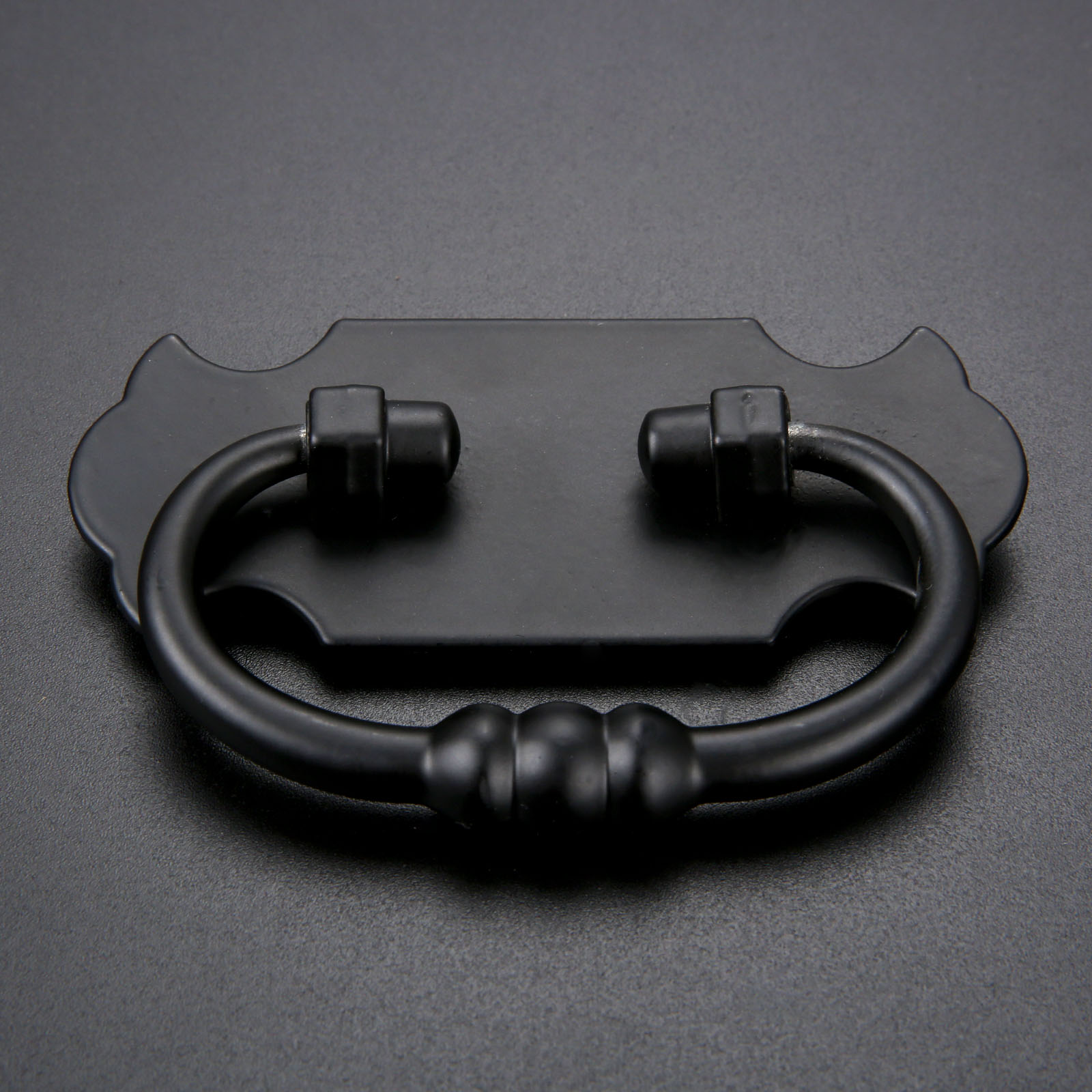 1Pc 88*56mm 블랙 핸들 아연 합금 서랍 문 캐 - Office Furniture Hardware 리뷰 및 가격