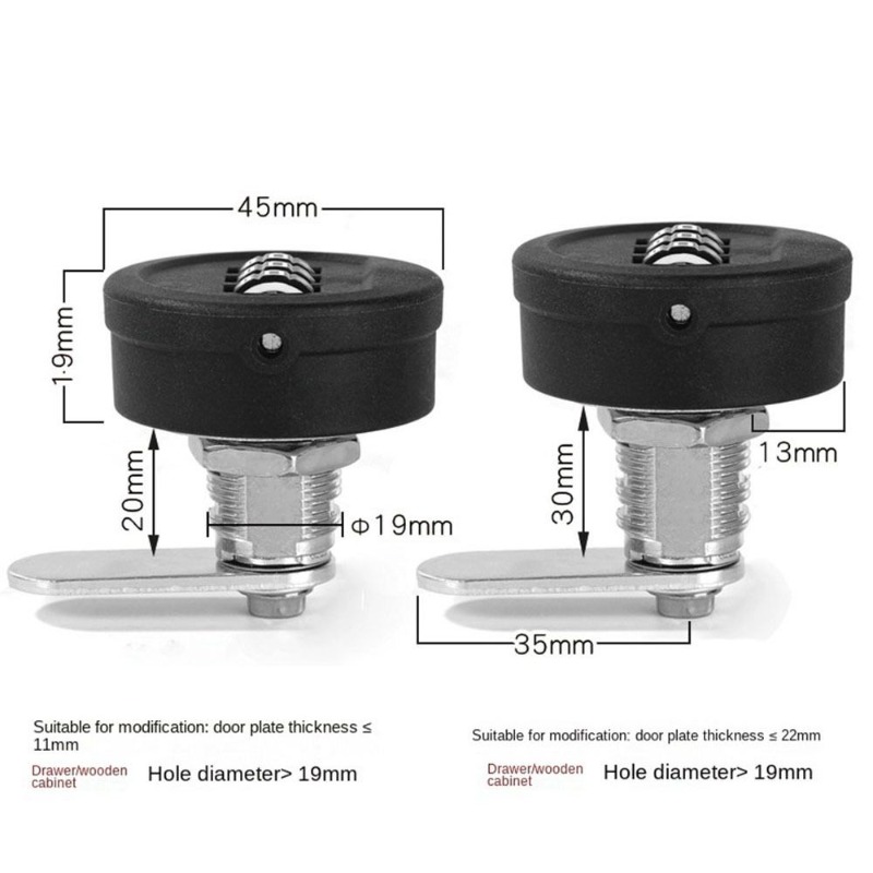 서랍 비밀번호 잠금 장치 20/30mm 나사 길이 찬장 - Furniture Hardware Lock 리뷰 및 가격