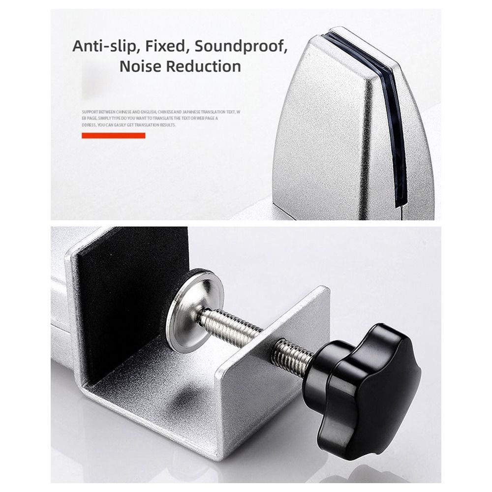 알루미늄 합금 사무용 책상 바플 클립 블랙 화이트 실버 - Office Furniture Hardware 리뷰 및 가격